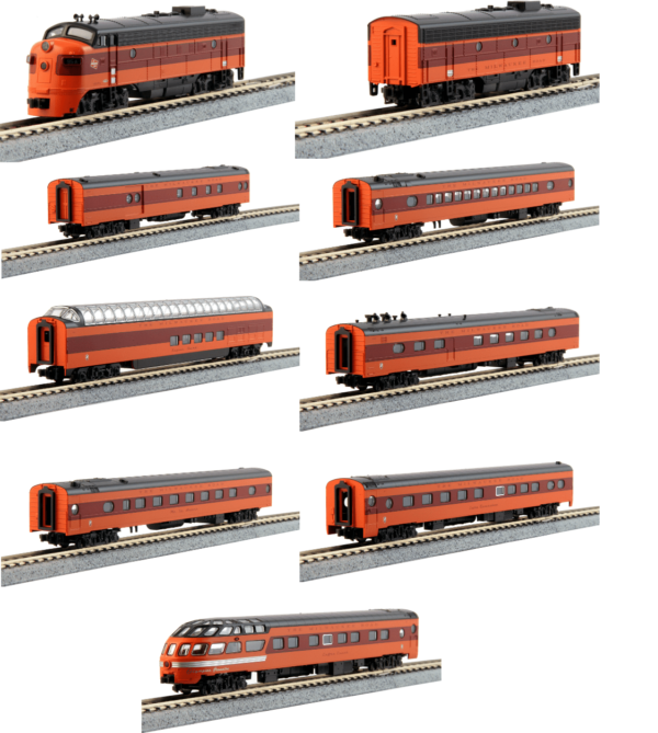 The Milwaukee Road Olympian Hiawatha - 9 Unit Set ...