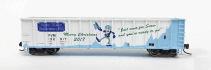 Pullman-Standard Coal Gondola - Christmas Car Snow Miser (white, blue)