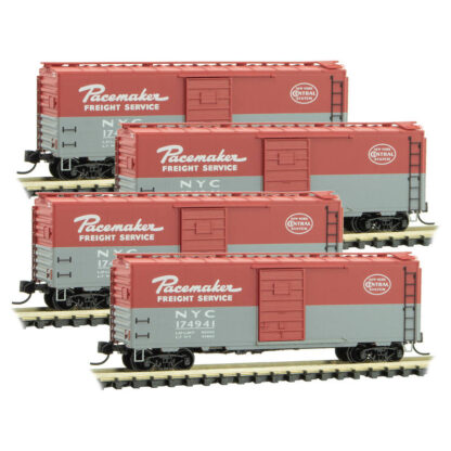 New York Central Pacemaker Runner Pack Road Numbers 174941, 174858, 174937, 174956