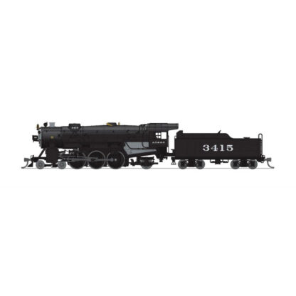 6222 Heavy Pacific 4-6-2, ATSF #3415, Paragon3 Sound/DC/DCC, N (NP)