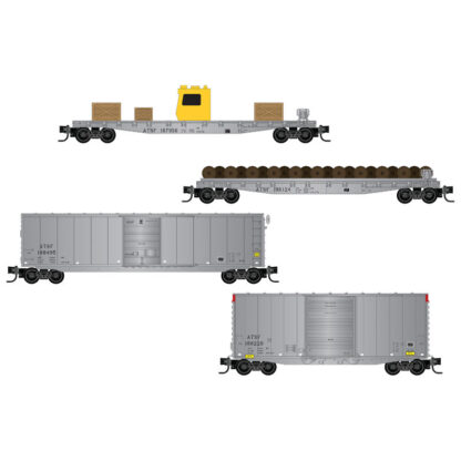 Atchison, Topeka and Santa Fe MOW 4-Pack