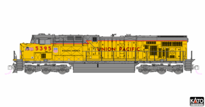 ES44AC Union Pacific #5395 (Nose Flags) - DC