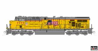 ES44AC Union Pacific #7777 - DC