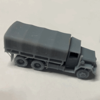 N Scale 2.5 Ton US Military Truck - Covered (unpainted)