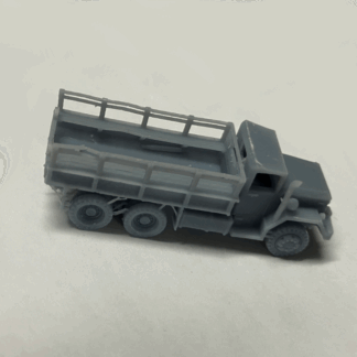 N Scale 2.5 Ton US Military Truck - Uncovered (unpainted)
