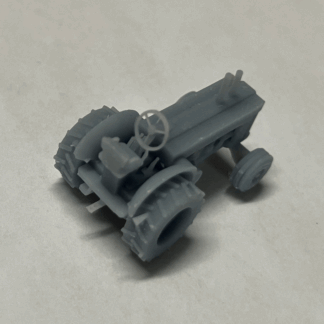 N Scale 40s 50s Farm Tractor (unpainted)
