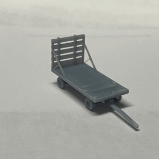 N Scale Hay Trailer (unpainted)