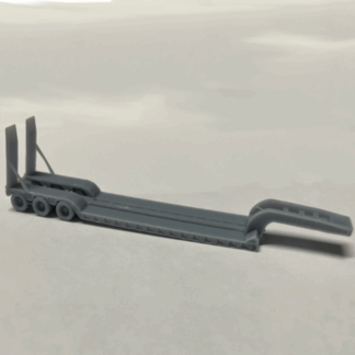N Scale Low-Boy Trailer (unpainted)
