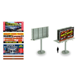 MODERN SINGLE-POST BILLBOARD