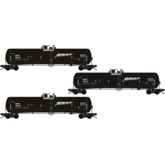 56' GENERAL SERVICE TANK CAR BNSF RUNNER 3-PACK